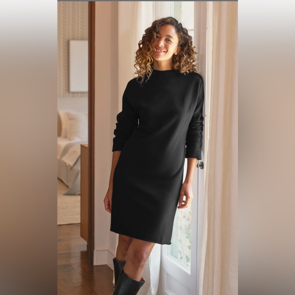 Frank and Eileen NEW WITHOUT TAGS Izzie Sweatshirt Dress medium minimalist